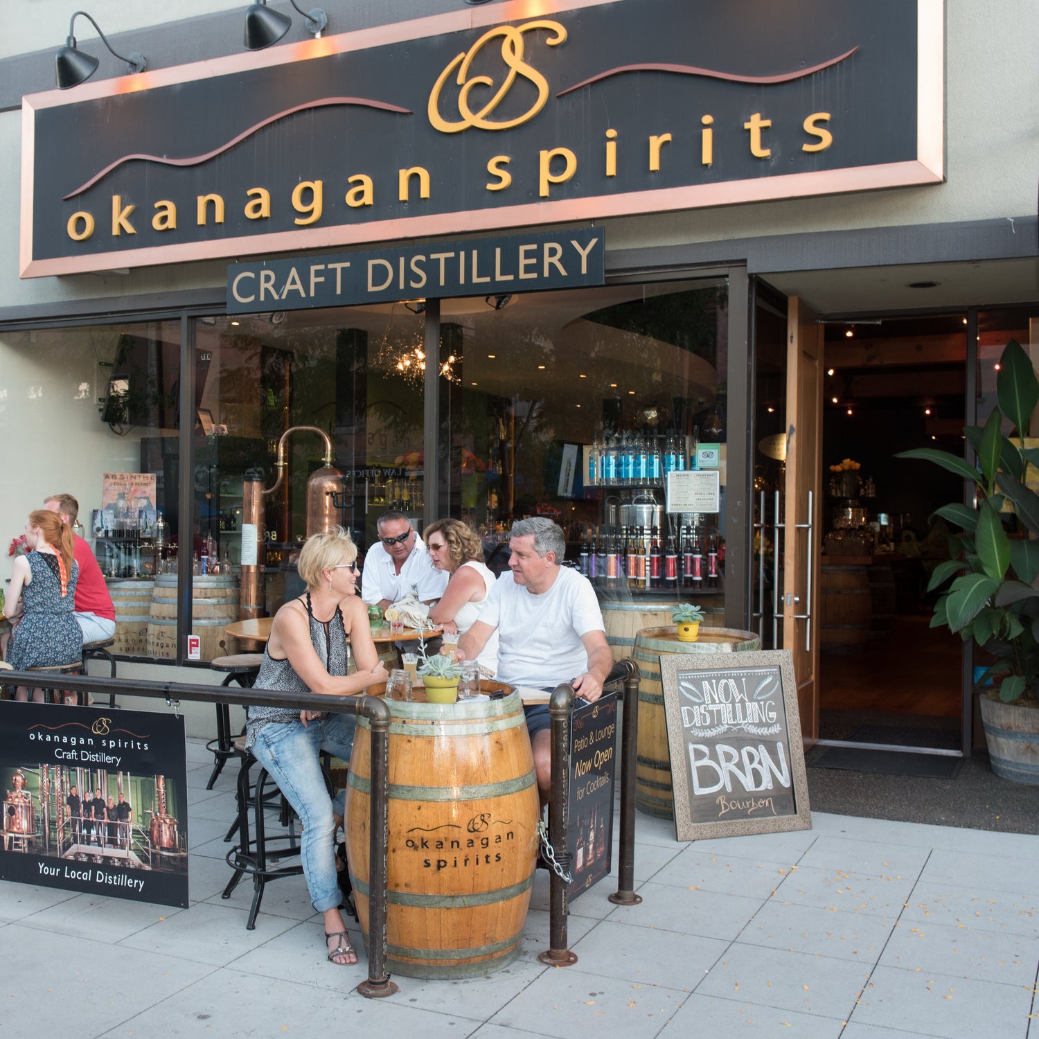 Okanagan Spirits Craft Distillery in Kelowna